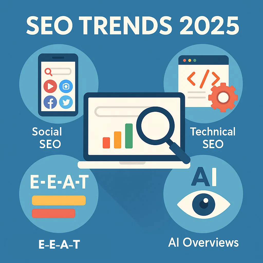 Suchmaschinenoptimierung 2025: Die wichtigsten Trends und konkrete Tipps für deinen Einstieg